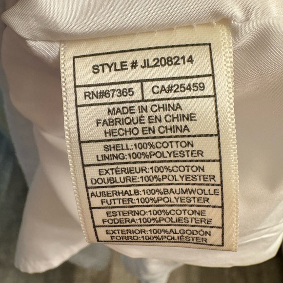 NWT BETSEY JOHNSON Midi Dress Tiered Ruffle Puffed Short Sleeve Cottagecore XL - Picture 6 of 6